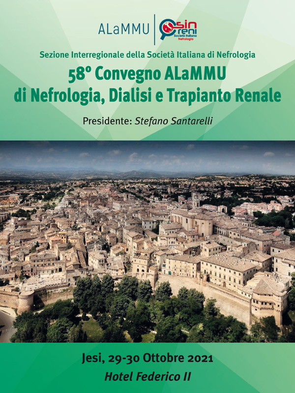 Programma 58° Convegno ALaMMU di Nefrologia, Dialisi e Trapianto Renale - DOCENTE